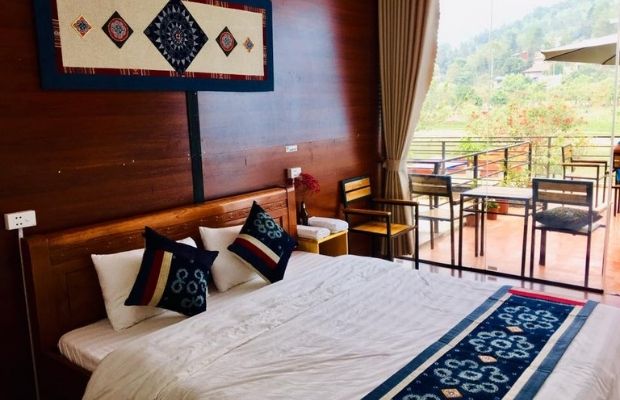 Bac Ha Boutique Homestay's Deluxe Room